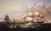 The Indiaman Euphrate off Capetown Samuel Walters